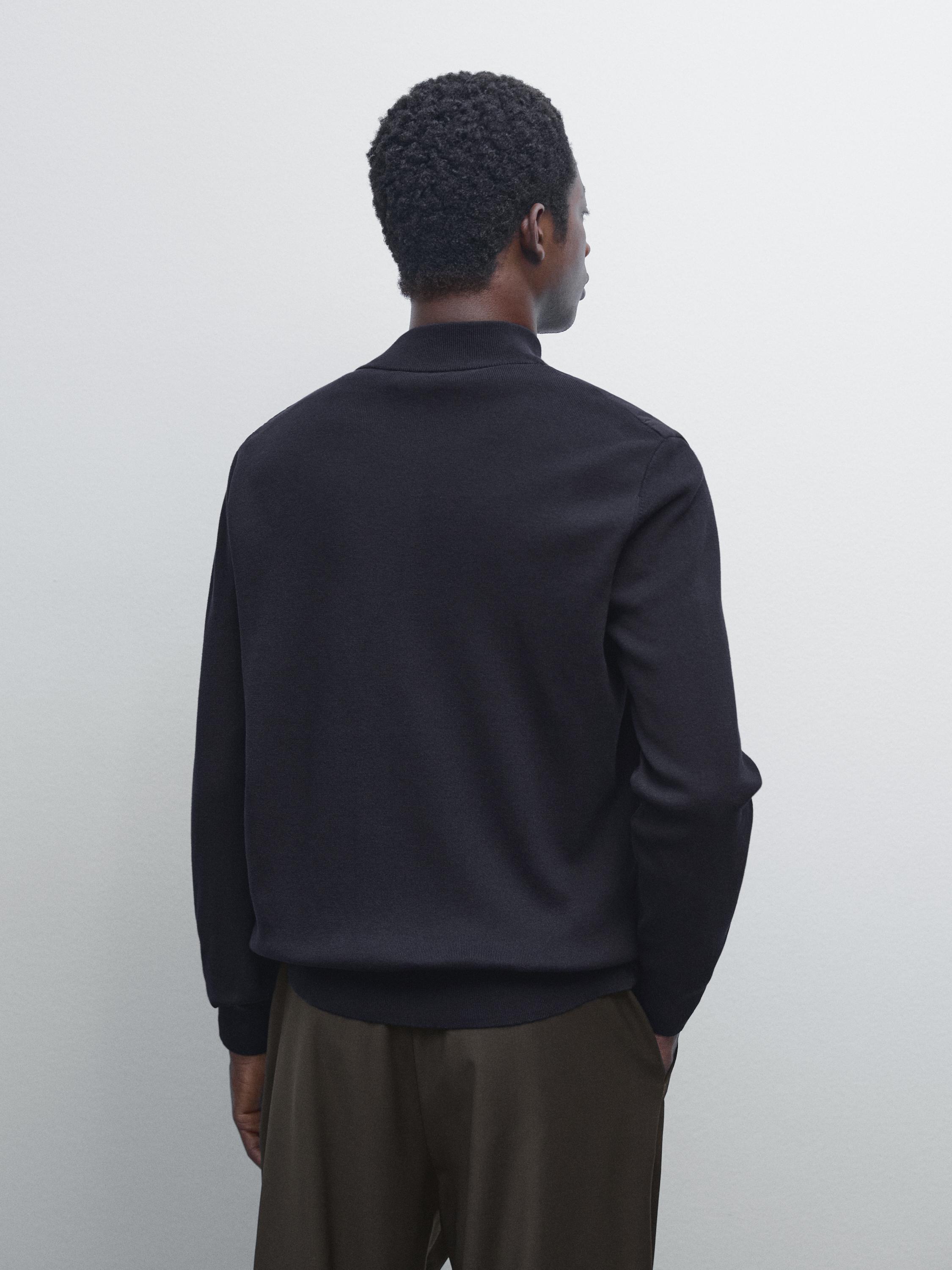 Quilted bomber jacket